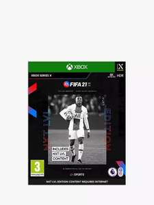 FIFA 21 NXT Level Edition - Xbox Series X £10 John Lewis & Partners + £2 Click & Collect / £3.50 Standard Delivery