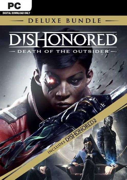 Steam Dishonored Death Of The Outsider Deluxe Bundle Inc Dishonored 2 Death Of The Outsider Pc 5 06 With Code Gamersgate Hotukdeals