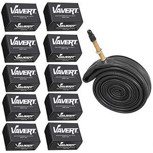 Vavert 700 x 18-25c Bike Inner Tubes - Presta Valve (Pack of 10) £19.29 (+£4.49 non-prime) - Dispatched and Sold by SDJ Sports Ltd on Amazon