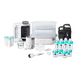 Tommee tippee perfect prep day or night machine, steamer and anti colic feeding bundle £133.09 with code at Tommee Tippee Shop