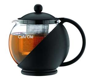 Café Olé Everyday Round Tea Pot Infuser - £4.99 (+£4.49 Non Prime) @ Amazon
