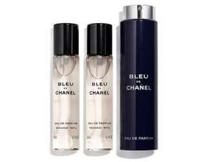 Bleu De CHANEL Eau de Parfum Refillable Travel Spray, 3 x 20ml - £61 John Lewis & Partners