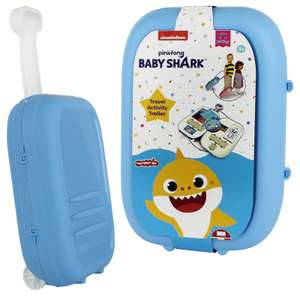 Nickelodeon Baby Shark Travel Trolley Case With Activity Set £8 Delivered @ Weekly Deals 4 Less