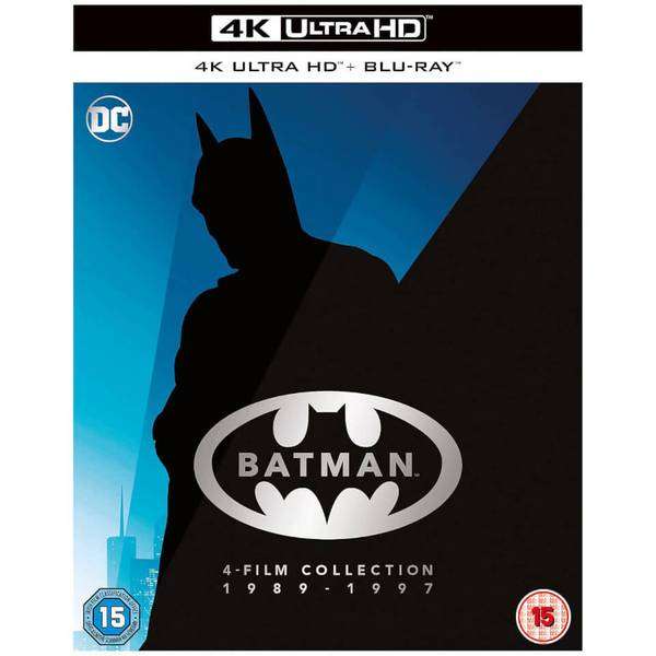 Batman 4 Film Collection 19 1997 4k Ultra Hd Boxset Blu Rays 49 99 51 98 Delivered Free For Red Carpet Members Zavvi Hotukdeals