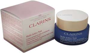 CLARINS Multi-Active Nuit (Night Cream) - Normal to Dry Skin 50ml Like New (Pre-Order) - £17.48 (+ Free Delivery) @ Amazon Warehouse