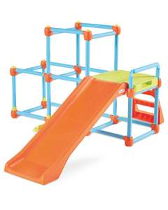 Lil Monkey Olympus Climb & Slide in orange and blue for £59.94 delivered @ Aldi
