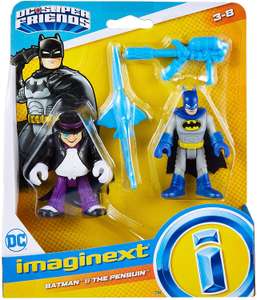 Fisher-Price Imaginext DC Super Friends Batman & The Penguin (Age 3-8) Temporarily OOS - £6.60 (+£4.99 non prime) @ Amazon