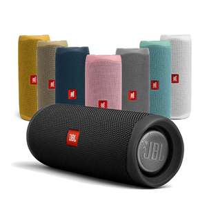 JBL Flip 5 Portable Waterproof Bluetooth PartyBoost Speaker (5 - colours available) £67.96 eBay / red-rock-uk