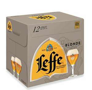 Leffe Blonde Belgium Abbey Beer Bottles, 12 x 330 ml - £13.50 (+£4.49 Non-Prime) @ Amazon