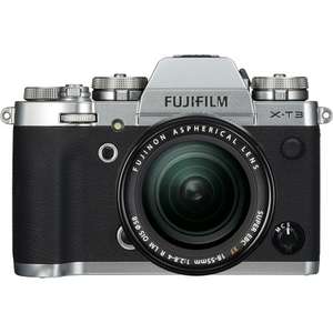 Fujifilm X-T3 + XF 18-55mm - Silver - £1549 @ UK Digital