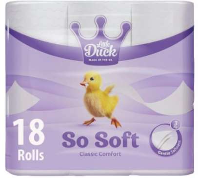 72 rolls of 3ply Toilet Tissue for £13 (4x18 rolls) at Farmfoods