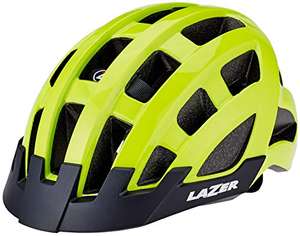 Lazer Compact cycle Helmet, Flash Yellow, Adult £15.99 @ Amazon (+£4.49 Non Prime)