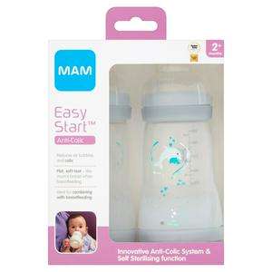 Mam Anti-Colic Baby Bottle x2 260ml - £4.25 at Sainsbury's