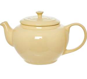 Various Le Creuset items reduced at TK Maxx - e.g. Custard Yellow Round Teapot 1L £12 + £1.99 click & collect / £3.99 delivery