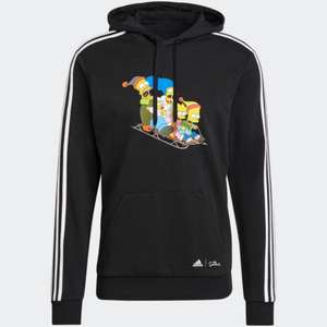 adidas x The Simpsons Family Graphic Hoodie - White OR Black - £31.50 delivered, using discount code @ adidas