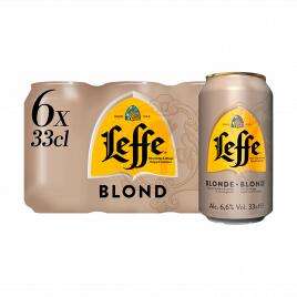 Leffe 6 330ml cans Blonde or Brown £6.99 @ Home Bargains Selby