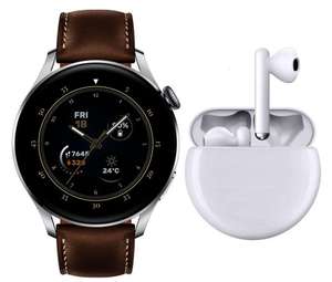 Huawei Watch 3 Classic Smartwatch + Huawei Freebuds 3 + Possible 20% Currys Cashback - £299 @ Currys