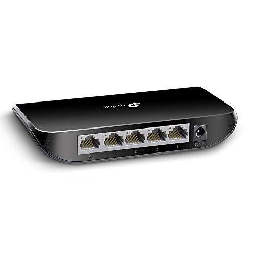 TP-Link TL-SG1005D, 5 Port Gigabit Ethernet Network Switch £10 (Prime) + £4.49 (non Prime) at Amazon