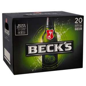 Becks Beer (275ml) - 20 bottles for £10 (Clubcard price) @ Tesco