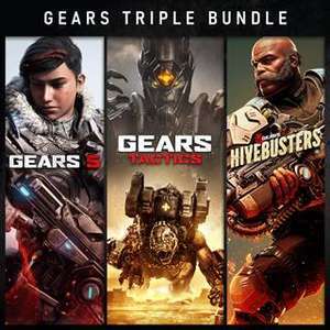 Gears Triple Bundle - Includes Gears 5, Gears Tactics + Gears 5: Hivebusters expansion [Xbox + PC PlayAnywhere] £14.80 @ Xbox Store Iceland