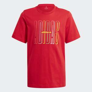 Kids Graphic Logo Print T-Shirt with Bold Graphic £8.33 with unique code + Free Delivery From Creators Club from adidas