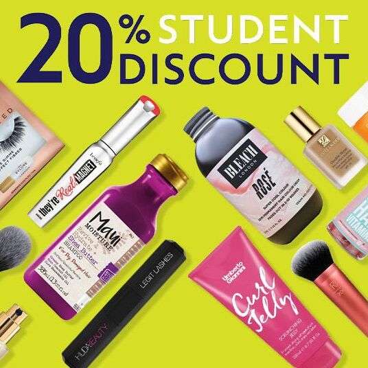 20% Student Discount for a limited time at selected Boots instore & online - Advantage Card members