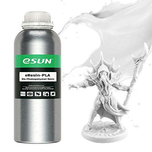 eSUN 3d printer resin - white 1000g - £18.14 Prime (+£4.49 Non Prime) Sold by eSun and Fulfilled by Amazon