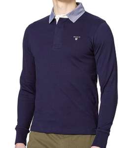 GANT Men's Original Heavy Rugger Long Sleeve Polo Shirt XS only - £20.99 @ Amazon