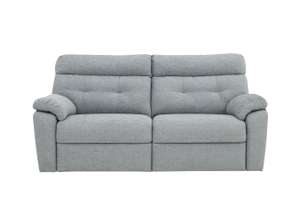 G Plan Miller 3 Seater Fabric Sofa in Neptune Sky - £670.50 + £60 14 day delivery at Furniture Village