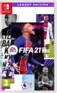 FIFA 21 Nintendo Switch £10 at ASDA online and instore