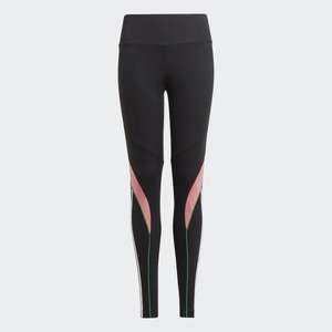 Girls Believe this Aero Ready Bold Leggings now £11.27 with code + Free Delivery with creators club @ Adidas