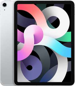 2020 Apple iPad Air (10.9-inch, Wi-Fi + Cellular, 64GB) - Silver (4th Generation) - £550.09 @ Amazon