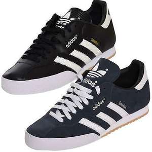 Adidas Men's Super Samba - Black £39.99 - £42.99 / Blue £44.99 (With Code) Limited Sizes @ eBay / urban_trendsuk
