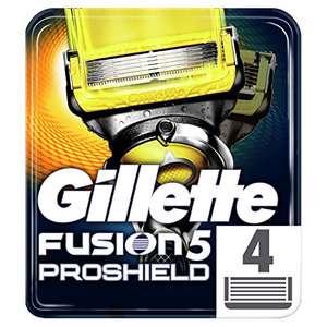 Gillette Fusion ProShield Razor Blades for Men, Pack of 4 Refill Blades - £5.44 @ Amazon Fresh