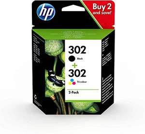 HP X4D37AE 302 Original Ink Cartridges £26.99 Amazon