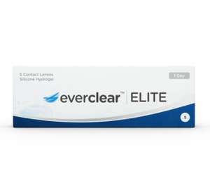 Everclear ELITE (trial pack) Free Contact lenses + £3.98 delivery @ Vison Direct