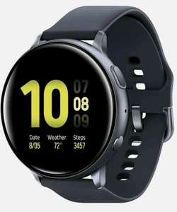 Samsung Galaxy Watch Active 2 Bluetooth Wi-Fi GPS Aluminium 44mm Aqua Black - £119.35 (UK Mainland) @ Amazon Germany
