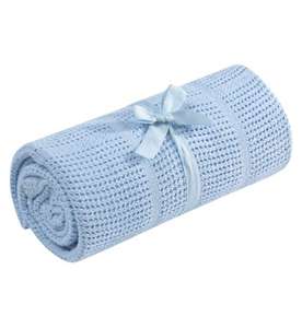 Mothercare Crib or Moses Basket Cellular Cotton Blankets £2.25 instore @ Boots (Slough)