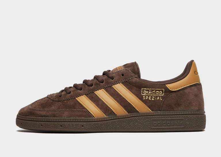 Brown adidas Originals Handball Spezial only £10 + delivery @ JD Sports