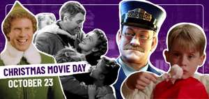 Christmas Movie Day in October Watch One of Four Xmas Movies for £5 at Showcase Cinemas