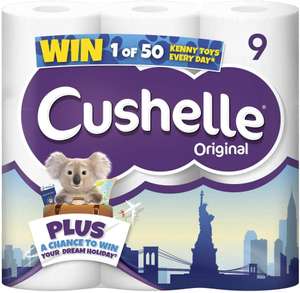 45 rolls of Cushelle for £4.70 + £4.49 Non Prime @ Amazon