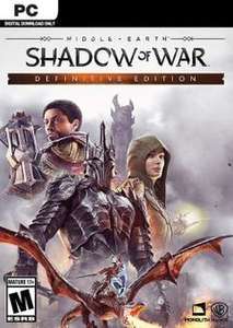 [Steam] Middle-Earth Shadow Of War Definitive Edition (PC) - £4.29 @ CDKeys