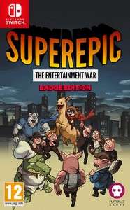SuperEpic: The Entertainment War (Nintendo Switch) - Badge Collector's Edition £12.49 @ Movies & Games Online