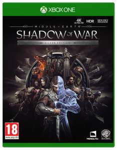 Middle-Earth Shadow of War Silver Edition Inc Steelbook & DLC (Xbox One) - £4.99 Delivered @ Argos / eBay UK mainland