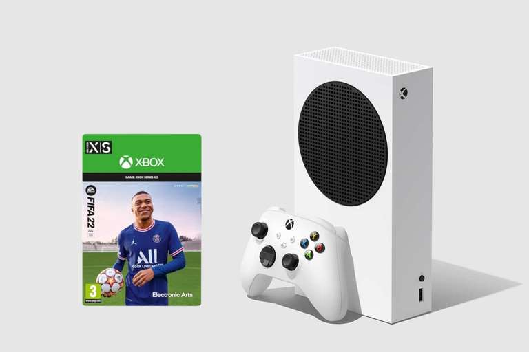 XBox Series S + Fifa 22 digital - pay between £84.99 to £169.99 when trading in Xbox One S, PS4 Slim or Switch console @ GAME instore