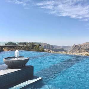 Anantara Al Jabal Al Akhdar Resort, Al Hajar mountains, Oman, March 2022, 7 nights b&b £1852 per couple @ TravelRepublic