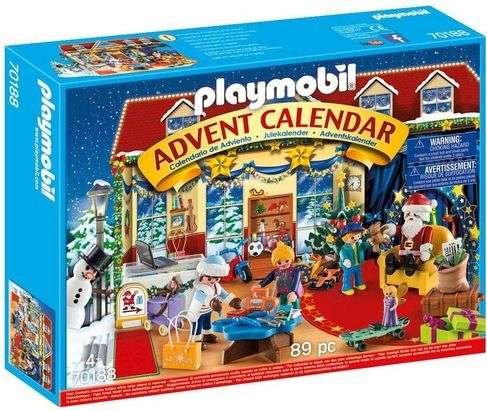 Playmobil Christmas advent calendar £14.99 (£2.99 delivery) @ WH Smith