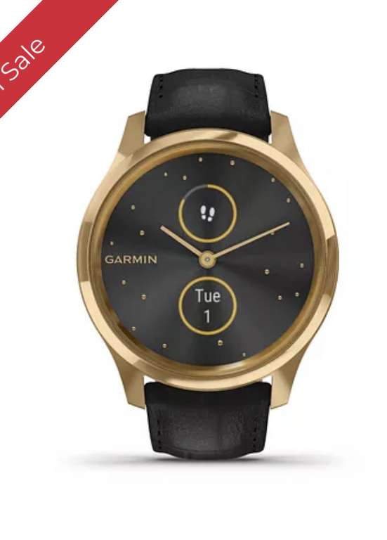 Garmin Vivomove Luxe Hybrid Watch £204.99 with voucher + free delivery at H Samuel
