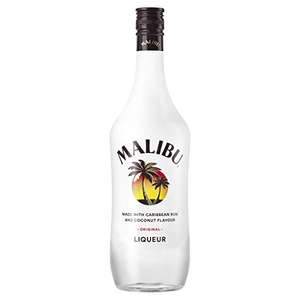 Malibu Original White Rum with Coconut Flavour, 1L, 21% abv. £14 (+£4.49 Non Prime) @ Amazon