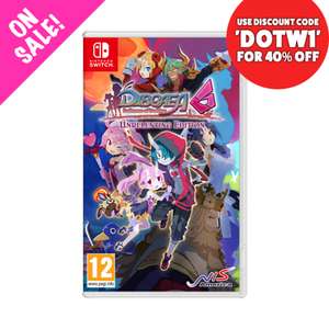Disgaea 6: Defiance of Destiny - Unrelenting Edition (Nintendo Switch) £35.50 Delivered using code @ NISA Europe